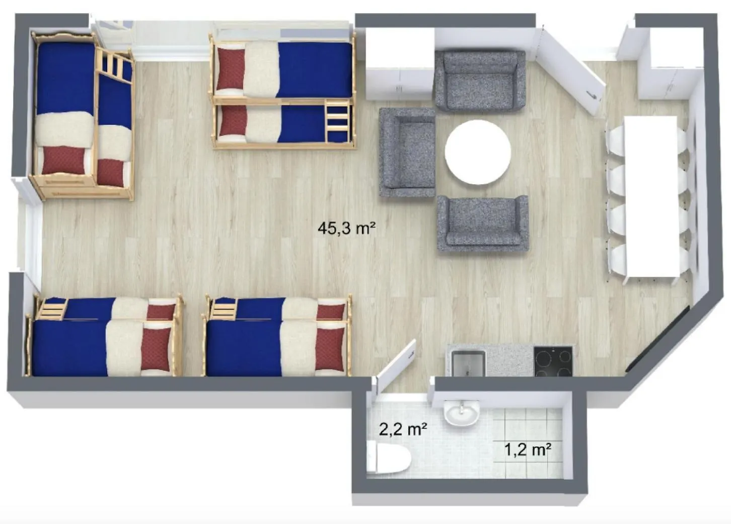 Apartament Wuerzburg Altbau-Citylofts